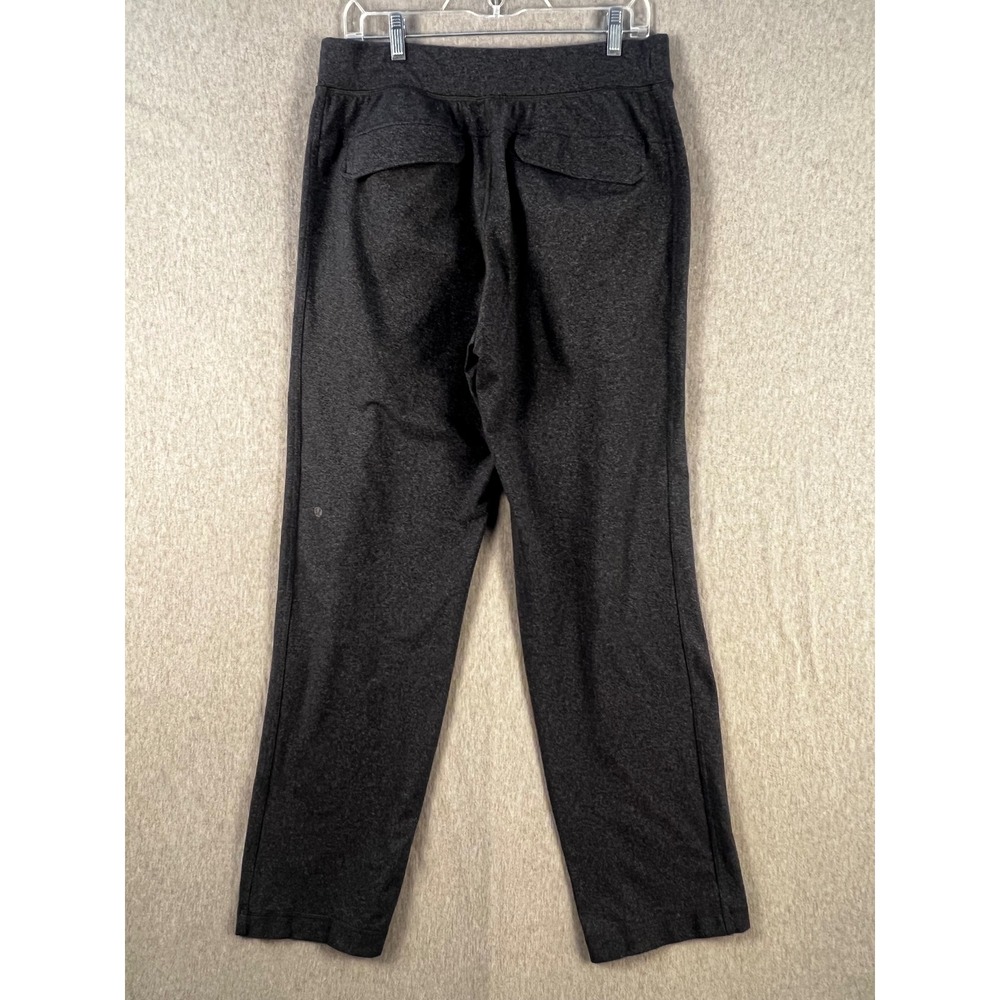 Lululemon ABC Straight Leg Pants Mens Large Charcoal Heather Grey Drawstring - Picture 6 of 6